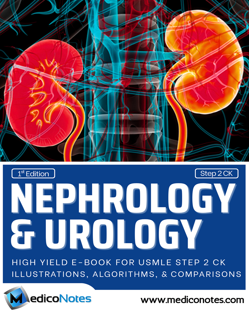 Nephrology USMLE Step 2 CK Book – MedicoNotes