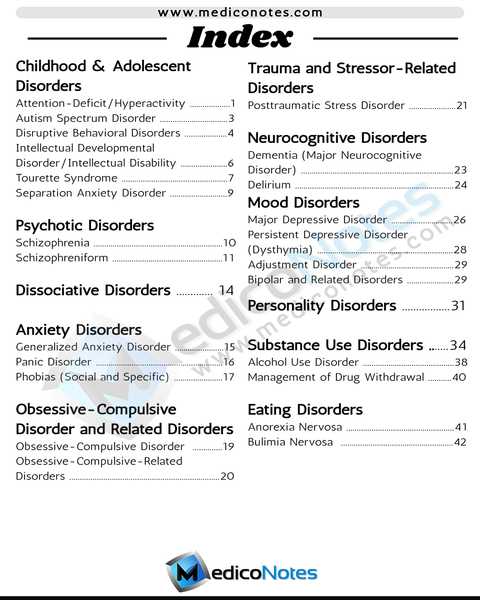 Psychiatry USMLE Step 2 CK Book