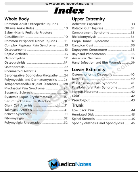 Musculoskeletal USMLE Step 2 CK Book