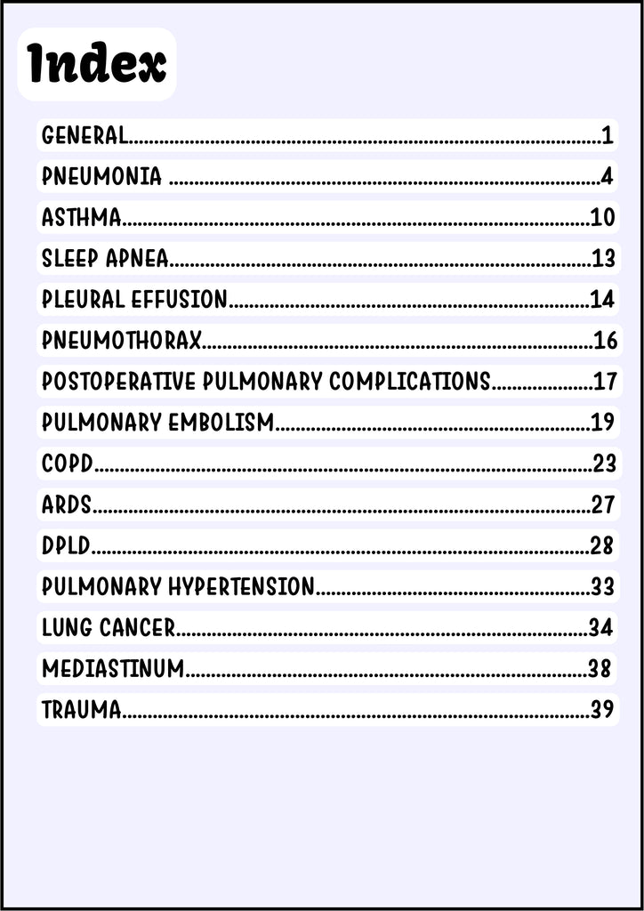 Respiratory USMLE Step 2 CK Book – MedicoNotes